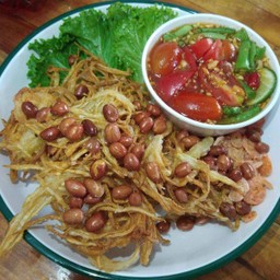 ส้มตำทอด