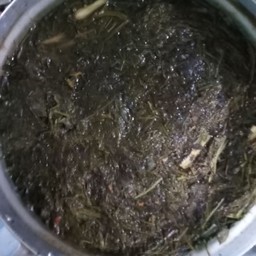 แกงขี้เหล็กใส่หน้ง