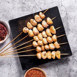 กระเทียมย่าง 1 ไม้ 烤大蒜