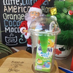 นมเปรี้ยวผลไม้รวม..ปั่นปีโป้