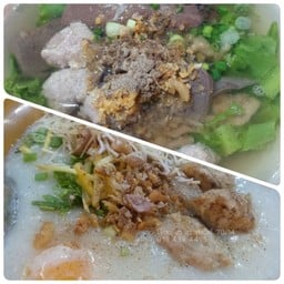 (แถมข้าว1)โจ๊กหมูไข่ 1+ต้มเลือดหมู 1