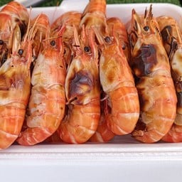 กุ้งตัวผู้หัวมันขนาด18ตัวโล 500 กรัม