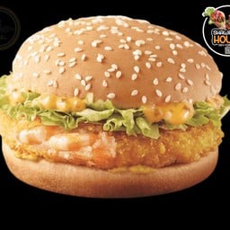 เบอร์เกอร์กุ้งชีส Shirm burger