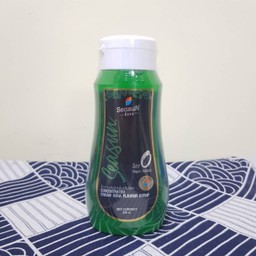 น้ำหวานเข้มข้นกลิ่นครีมโซดา สูตรคีโต ตราสีสรร 320ml