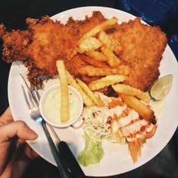 สเต็กปลาทอด