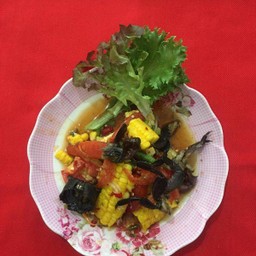 ตำข้าวโพดปู
