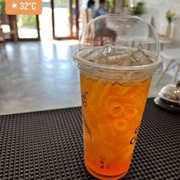 ชาพีช style เกาหลี