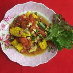 ตำข้าวโพดไทย