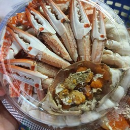 ข้าวหน้าปูม้าแกะ