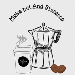 กาแฟสดคั่วเอง สกัดโดย Moka pot 