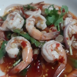 กุ้งตะไคร้ สุก