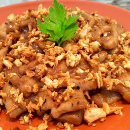 หมูทอดกระเทียม