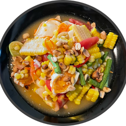 ตำข้าวโพดไข่เค็ม