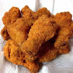 น่องไก่เขย่าผง