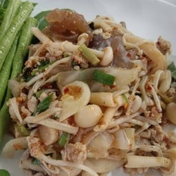 ลาบเห็ด-ไม่ใส่หมู