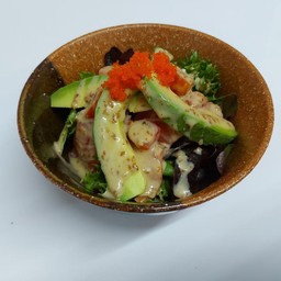 สลัดแซลมอนอโวคาโด