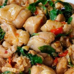 กระเพราไก่