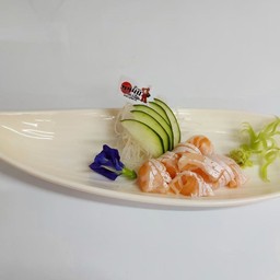 ซาซิมิท้องปลาแซลมอน