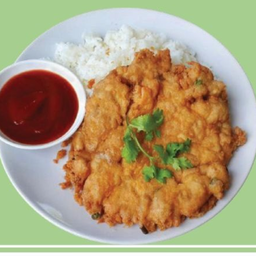 ข้าว ไข่เจียวหมูสับ