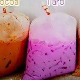 ราคา 40 บาท ,ชาไทย,นมเย็น,เผือก,โกโก้,โอวัลติล
