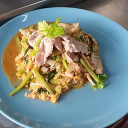 สุกี้แห้งหมู