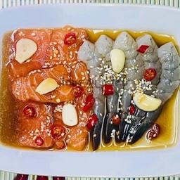 รวมกุ้งดอง+ม่อนดองซีอิ๊วญี่ปุ่น