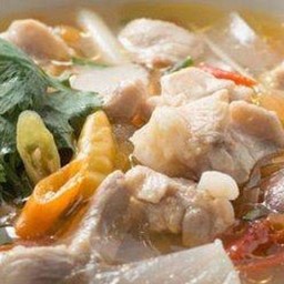 ต้มแซ่บ หมู