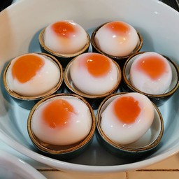 ไข่ตาหวาน (ไม่แกะเปลือกลดการแตก)