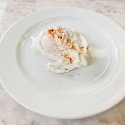 Add 2 poached egg