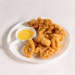 ปลาหมึกทอด