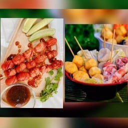 ลูกชิ้นปิ้ง&ทอด อาซัน ดินแดง