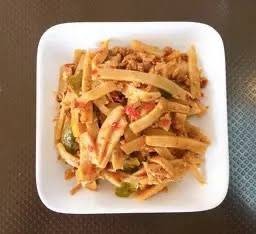 หน่อไม้ผัดพริกหมูสับ