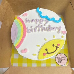 เค้กวันเกิด ครึ่งปอนด์sunny