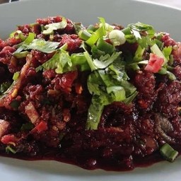 ลาบเนื้อ