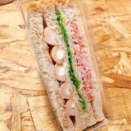 ไส้กรอก+ปูอัด