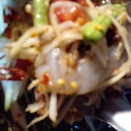 ตำกุ้งสด
