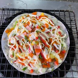 พิซซ่าเวียดนามแฮมและชีส