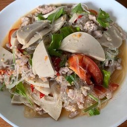 ยำวุ้นเส้นหมูยอ