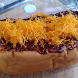 ขนมปังนึ่งนูเทลล่าฝอยทอง