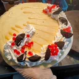 เครปเย็น โอริโอ้+เยลลี่แดง