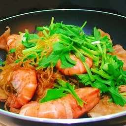กุ้ง(กระโดด)อบวุ้นเส้น By จั๊ม สาขา1