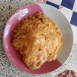 ข้าวไข่เจียวหมูสับ