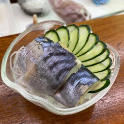 ซาซิมิ ซาบะดอง 3คำหั่นหนา