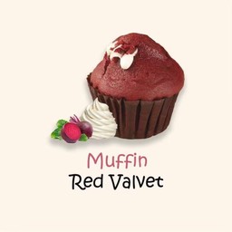 Muffin Red Velvet Lemon creamecheese