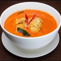 แกงกะทิหน่อไม้ดอง ปลาคัง (ขนาดหม้อไฟ)