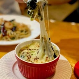 ผักโขมอบชีส