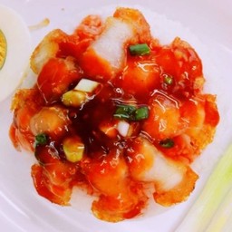 ข้าว หมูกรอบ