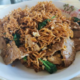 ลาบมาม่าหมูสับตับ