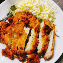 ข้าวไก่ทงคัตสึ+ซุป