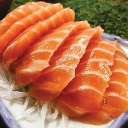 ซาซิมิแซลมอน 10 ชิ้น